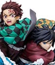 Demon Slayer: Kimetsu no Yaiba PVC Statue Tanjiro & Giyuu 13 cm