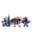 FW Gundam Convergence Core Cross Bone Actionfigur Set Steel 7 B Team 6 cm