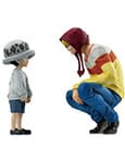 One Piece Ichibansho PVC Statue Trafalgar Law & Corazon (The Unbreakable Law) 11 cm