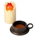 Das wandelnde Schloss Leuchte Illuminated Calcifer & candle 13 cm