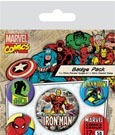Marvel Comics Ansteck-Buttons 5er-Pack Iron Man