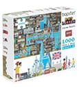 8-Bit Pixel Puzzle London Level 3 1000 Teile