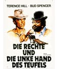 Bud Spencer & Terence Hill Blechschild Rechte und Linke Hand des Teufels 20 x 30 cm
