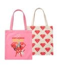 DC Comics Tragetaschen 2er-Pack Superman Supergirl