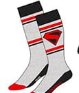 DC Comics Socken Superman Logo Grey 38-45