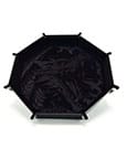 CritStones Faltbarer Würfelteller Dragon Skin XL Edition Black