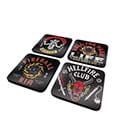 Stranger Things 4 Untersetzer 4er-Pack Hellfire Club
