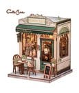 Miniature House Model Kit Sunny Cafe 20 x 16 cm