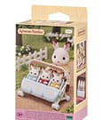 Sylvanian Families: Drillings-Kinderwagen