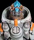 Cosmic Legions: OxKrewe Book Two Harrow Zone Actionfigur Kogg (Deluxe) 18 cm