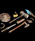 Mythic Legions: Rising Sons Zubehör-Set für Actionfiguren Dwarf Weapons
