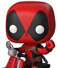 Deadpool POP! Rides Vinyl Figur Deadpool & Scooter 9 cm