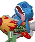 Lilo & Stitch POP! Rides Vinyl Figur Stitch in Rocket 15 cm