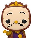 Die Schöne und das Biest POP! Movies Vinyl Figur Cogsworth 9 cm