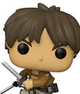 Attack on Titan POP! Animation Vinyl Figur Eren Yeager 9 cm