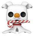 Nightmare before Christmas 30th POP! Disney Vinyl Figur Zero w/Candy Cane 9 cm