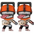 Chainsaw Man POP! Animation Vinyl Figuren Chainsaw Man w/CH(BD) 9 cm Sortiment (6)