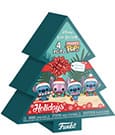 Lilo&Stitch Holiday 2025 Pocket POP! Vinyl Schlüsselanhänger 4er-Pack Tree Holiday Box 4 cm