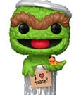 Sesamstraße POP! TV Vinyl Figur Oscar the Grouch 9 cm
