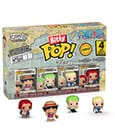 One Piece Bitty POP! Vinyl Figuren 4er-Pack Luffy 2,5 cm