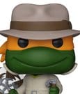 Teenage Mutant Ninja Turtles Pop! Television Vinyl Figur Michelangelo in Trenchcoat Exclusive 9 cm