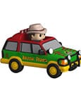Jurassic Park Bitty POP! Ride Vinyl Figur Jurassic SUV w/Dr. G 2,5 cm