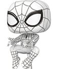 Marvel POP! Vinyl Figur Sketched - Spider-Man 9 cm