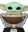 Star Wars: The Mandalorian and Grogu POP! Vinyl Wackelkopf-Figur Grogu in Pram 9 cm