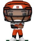 NFL POP! Vinyl Figur : Bengals- Ja'Marr Chase (clear visor) 9 cm