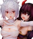 Ayakashi Triangle PVC Statue Matsuri Kazamaki & Suzu Kanade & Shirogane 25 cm