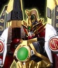 Power Rangers Go! Kuro Kara Combine Actionfigur Thunder Megazord 28 cm