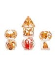 Weihnachts Resin Würfel Set Reindeer & Santa