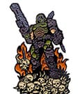 Doom Eternal Ansteck-Pin Doom Guy Limited Edition
