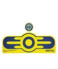 Fallout Schreibtischunterlage & Untersetzer Vault-Tec