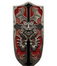 Castlevania Metallbarren Alucard Shield Limited Edition
