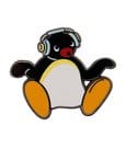 Pingu Ansteck-Pin Headphones Limited Edition