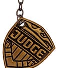 2000 AD Schlüsselanhänger Judge Dredd Badge Limited Edition
