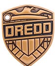 2000 AD Replik Judge Dredd Badge Limited Edition