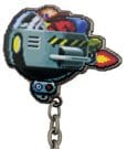 Sonic - The Hedgehog Ansteck-Pin Dr. Eggman Egg Mobile Chained