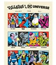 DC Comis Kunstdruck 90th Anniversary Villains Limited Edition 42 x 30 cm
