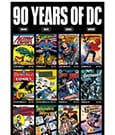 DC Comis Kunstdruck 90 Years Limited Edition 42 x 30 cm