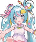Hatsune Miku Noodle Stopper PVC Statue Hatsune Miku 10th Anniversary 14 cm