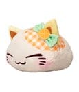 Nemuneko Cat Fruit Großes Plüschfigur Orange 30 cm
