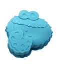 Sesamstraße Silikon-Backform Krümelmonster blau