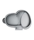 Peanuts Silikon-Backform Snoopy grau