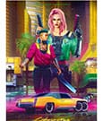 Cyberpunk 2077 Puzzle Kitsch Style (1000 Teile)