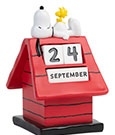 Peanuts 3D Ewiger Kalender Snoopy Hundehütte