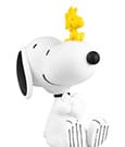 Peanuts Lampe mit USB-C Snoopy