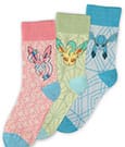 Pokémon Socken 3er-Pack Evoli Evolution 3.0 43-46