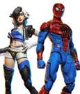 Marvel Rivals Marvel Legends Actionfiguren 2er-Pack Spider-Man & Luna Snow 15 cm